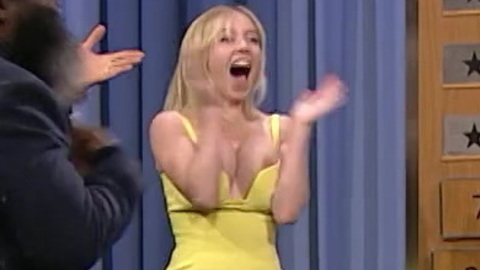 Sydney Sweeney in The Tonight Show Starring Jimmy Fallon (2014-2025) Breasts Breasts Charades 975774
