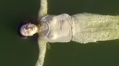 Florrie's Sexiest Scenes with Lee Lawson. Sexy, bruentte, in lake. 975876