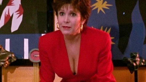 Soapdish's Sexiest Scenes with Carrie Fisher. Sexy, cleavage, office. 975888