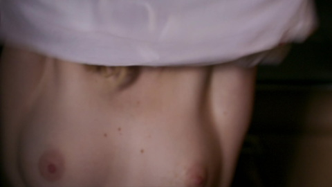 Cat Taylor Naked as Danielle DeWitt. Breasts, close up, taking shirt off. 976371