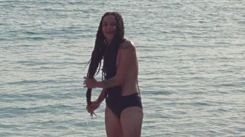 Sasha Lane Naked as Bobbi. Bikini, Breasts, bikini bottoms, black bikini. 976707