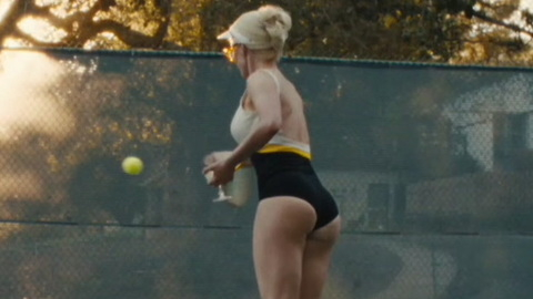 Gaslit's Sexiest Scenes with Betty Gilpin. Sexy, bathing suit, butt cleavage. 977280