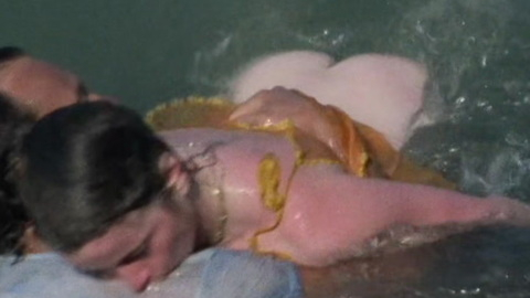 Nudes of Flavia from Giallo in Venice. Butt, nude, swimming. 978180