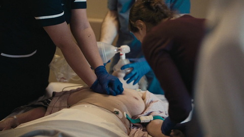 Sara Kestelman Nude in This Is Going to Hurt. Body Double, Breasts, CPR, exposed breasts. 978811