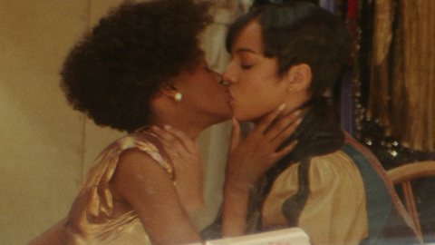 Hottest Aleyse Shannon Scene in Beauty. Lesbian, earrings, kissing. 979250