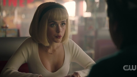 Hottest Sabrina Spellman Scenes. Sexy, blonde, cleavage. 979527