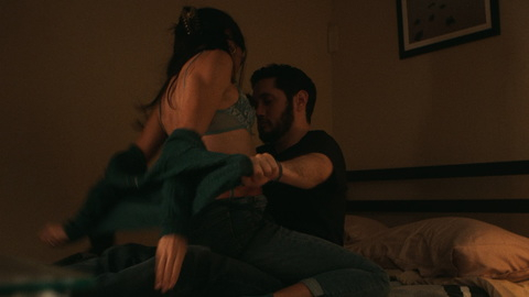 Sexiest Alyssa Limperis Scene in Flatbush Misdemeanors. Sexy, Underwear, blue bra, brunette. 979783