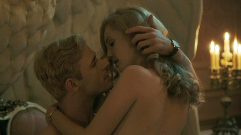 Sexiest Hannah Dodd Scene in Flowers in the Attic: The Origin. Sexy, bare back, blonde. 979951