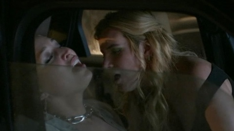 Sexiest Bella Thorne Scene in American Horror Stories. Lesbian, Sexy, fingering, sex in car. 980017
