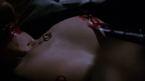 Rena Niehaus Nude in Arabella: Black Angel. Breasts, blood, close up. 980152