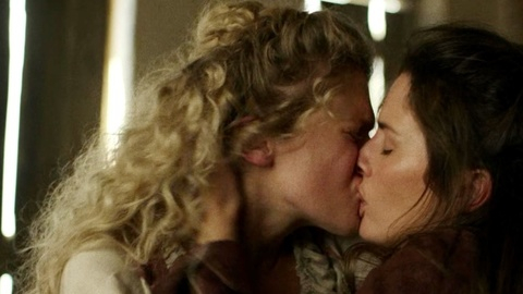 Sexiest Scenes of Celeste from American Horror Stories. Lesbian, Sexy, blonde, brunette. 980171