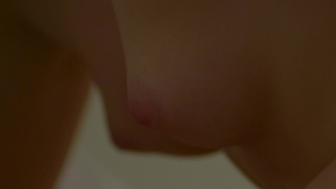 Elena Kampouris Nude as Meredith. Breasts, bedroom, close up. 980186