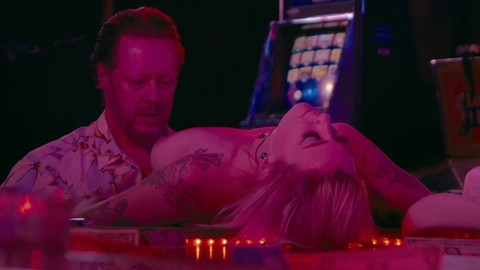 Jordan Peterman Nude in Dead Bullet. Breasts, Tattoos, lapdance. 980260