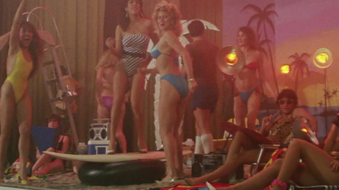 Real Genius's Sexiest Scenes with Lynda Wiesmeier. Bikini, blonde, blue bikini. 980970