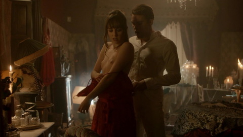 Louisa Connolly-Burnham Naked in Vampire Academy. Breasts, CMNF, brunette. 980995
