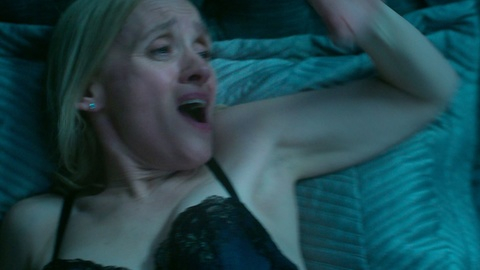 Hottest Anne-Marie Duff Scene in Bad Sisters. Sexy, Underwear, bedroom, bra. 981074