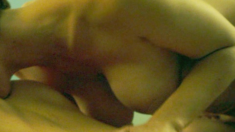Sexiest Scenes of Aitana Martínez / Mariana Santos from Holy Family. Sexy, brunette, in bed. 994493