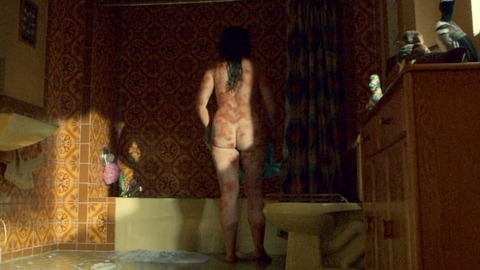 Stacey from Guillermo del Toro's Cabinet of Curiosities Naked. Butt, bathroom, buttcrack. 981899