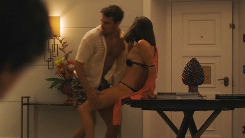 Aubrey Plaza in The White Lotus (2021-2025) Bikini Breasts Sexy A List Bikini 982715