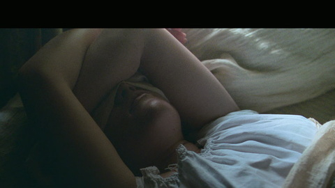 Hottest Florence Pugh Scene in The Wonder. Sexy, arms over face, in bed. 982238