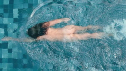 Carla Gugino Naked as Alba Fontana. Butt, blue tiles, naked. 982323