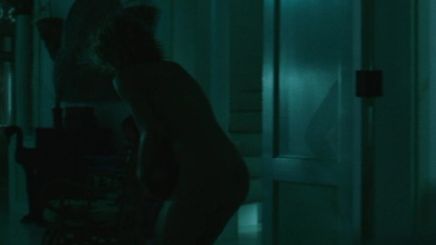 Amelia Eve Naked in Leopard Skin. Butt, Sexy, dark, night. 982351
