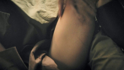 Sexiest Sofia Boutella Scene in SAS: Rogue Heroes. Sexy, SFW, man on top. 1007527