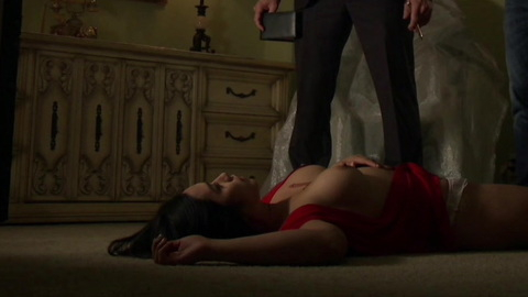N/A from Sweet Sting of the Black Widow Naked. Breasts, bedroom, dead body. 982859