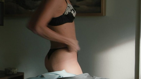 Yellowstone's Sexiest Scenes with Dawn Olivieri. Underwear, bed, bedroom. 982944