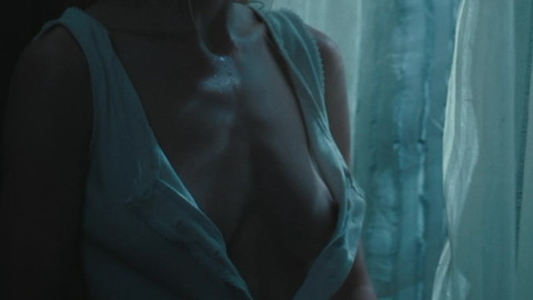 Elizabeth Strafford from 1923 Naked. Breasts, cleavage, dark. 983297