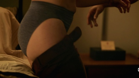 Sexiest Erika Christensen Scene in Will Trent. Underwear, SFW, bedroom. 987289