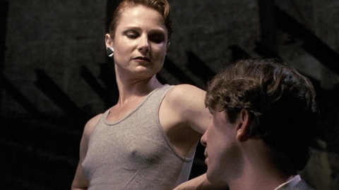 The Blue Iguana's Sexiest Scenes with Tovah Feldshuh. Sexy, grey shirt, hard nipples. 983550