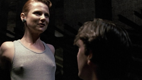 Sexiest Scenes of Detective Vera from The Blue Iguana. Sexy, grey shirt, hard nipples. 983549