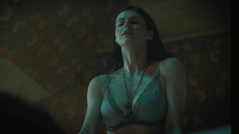 Hottest Alexandra Daddario Scene in Anne Rice's Mayfair Witches. Sexy, Underwear, A-list, brunette. 983924