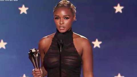 Hottest Janelle Monáe Scene in Critics' Choice Movie Awards. Sexy, Black, SFW. 983654