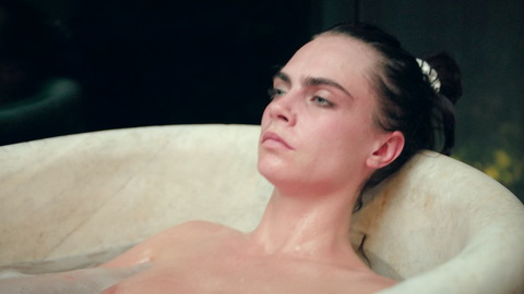 Cara Delevingne Naked in Planet Sex with Cara Delevingne. Breasts, bathroom, bathtub. 984661