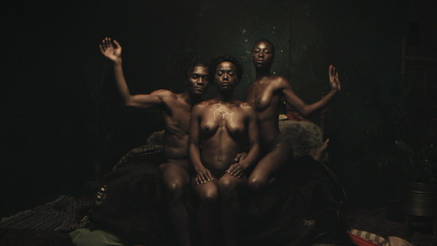Nadia Balogou Nude in Random Acts of Flyness. Breasts, Sexy, Underwear, 2 women, 2 women 1 man. 983992