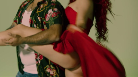 Justina Valentine in Strawberry Soda (2019) Sexy Thong Cheek Peek Cheeks Peaking Out 984384