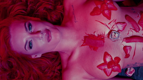 Hottest Justina Valentine Scene in Strawberry Soda. Sexy, blue eyes, body as plate. 984374