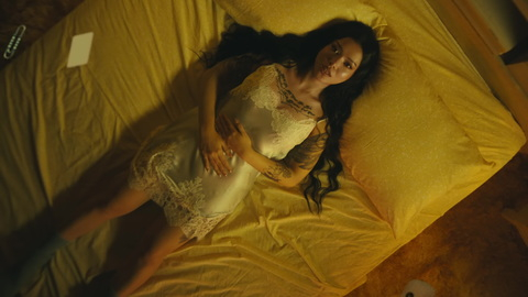 Sexiest Scenes of Self from Living Hell. Sexy, in bed, lying in bed. 984455