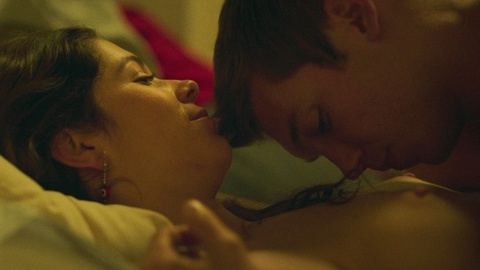 Georgina Amorós Nude as Irene. Breasts, Sexy, brunette, in bed. 984638