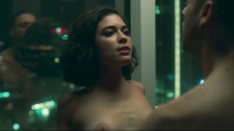 Zofia Jastrzębska Naked as Young Karolina Borowska. Breasts, right breast, window. 984795