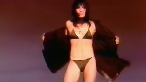 Hottest Joan Jett Scene in Do You Wanna Touch Me (Oh Yeah). Bikini, Music Video, SFW. 985322