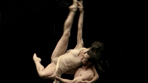 Sexiest Kylie Shea Scene in It's Always Sunny in Philadelphia. Underwear, black background, dancing. 985363