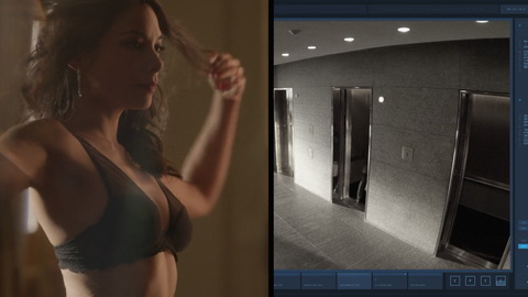 Sexiest Scenes of Helen from True Lies. Sexy, Underwear, black bra, black panties. 985421