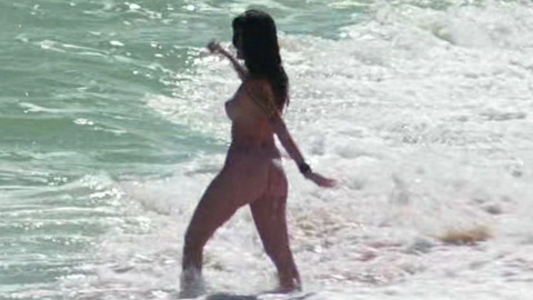 Malu Falangola Naked in DOM. Breasts, Butt, Sexy, Skinny Dipping, beach. 985951