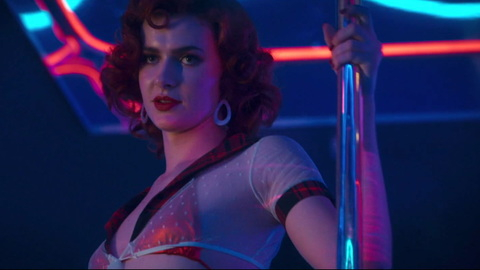 Sexiest Scenes of Simone from Last King of the Cross. Sexy, mini skirt, on stage. 986297