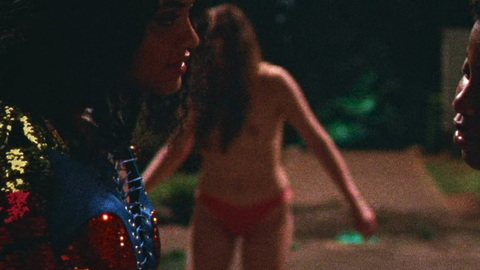 Meg Barlowe Nude in Swarm. Breasts, Underwear, hair over face, night. 986080