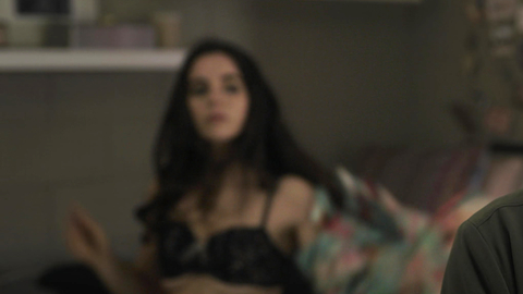 Sexiest Sarah Desjardins Scene in The Night Agent. Sexy, Underwear, black bra, brunette. 986245