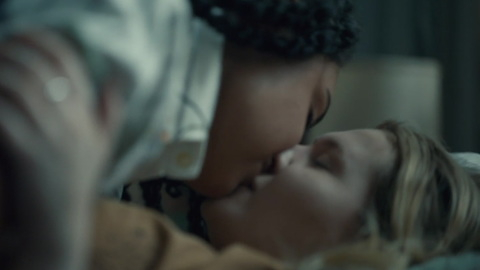 Sexiest Abigail Breslin Scene in Accused. Lesbian, interracial, kissing. 986491